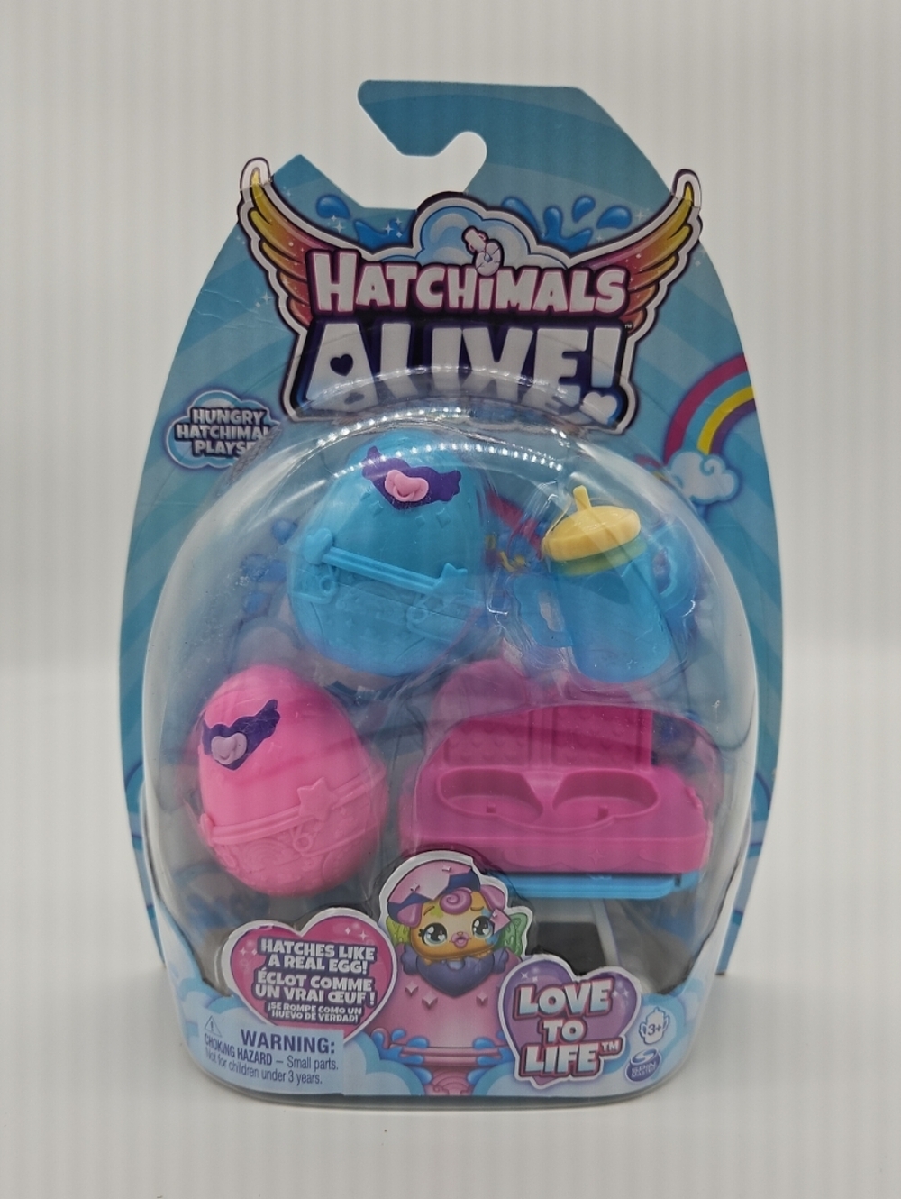Hatchmals Alive! Kids Mystery Toy- Pink & Blue. NEW IN PACKAGING